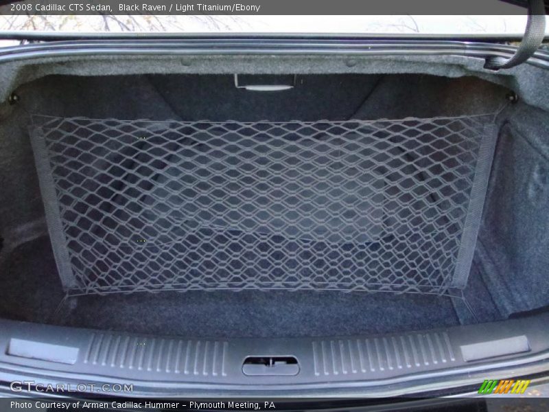 Black Raven / Light Titanium/Ebony 2008 Cadillac CTS Sedan