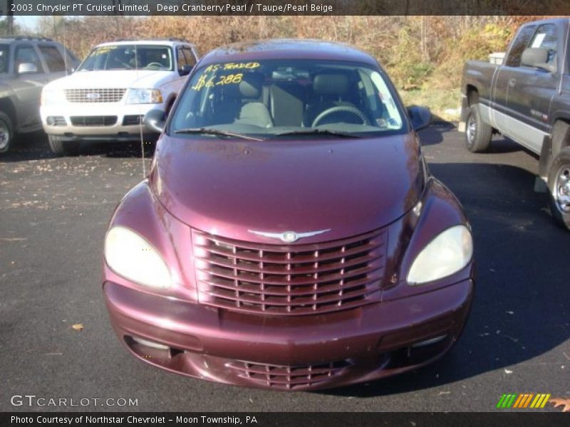  2003 PT Cruiser Limited Deep Cranberry Pearl