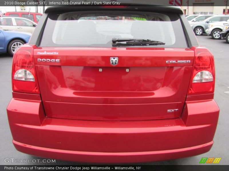 Inferno Red Crystal Pearl / Dark Slate Gray 2010 Dodge Caliber SXT