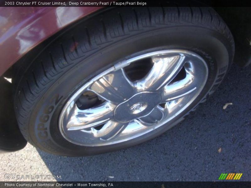 Deep Cranberry Pearl / Taupe/Pearl Beige 2003 Chrysler PT Cruiser Limited