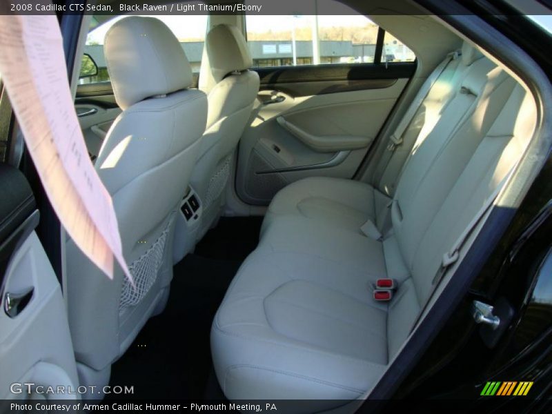 Black Raven / Light Titanium/Ebony 2008 Cadillac CTS Sedan