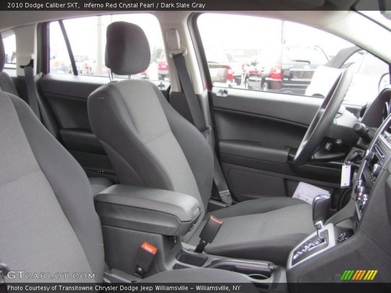 Inferno Red Crystal Pearl / Dark Slate Gray 2010 Dodge Caliber SXT