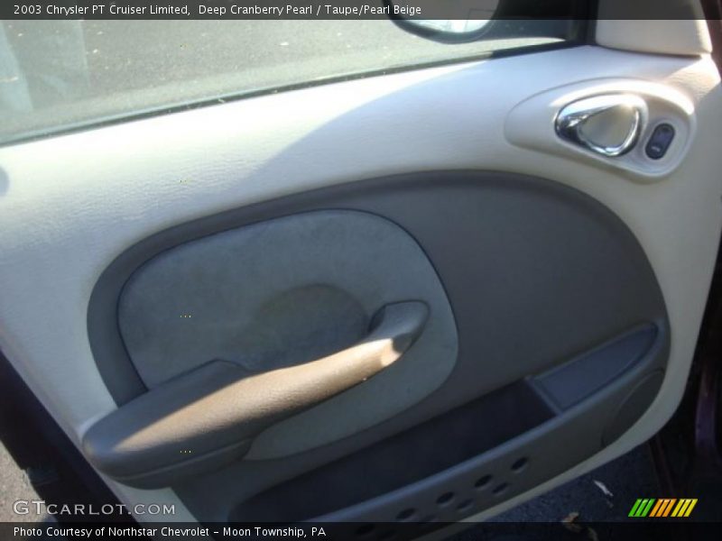 Deep Cranberry Pearl / Taupe/Pearl Beige 2003 Chrysler PT Cruiser Limited