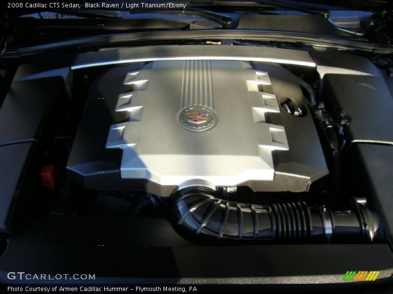 Black Raven / Light Titanium/Ebony 2008 Cadillac CTS Sedan