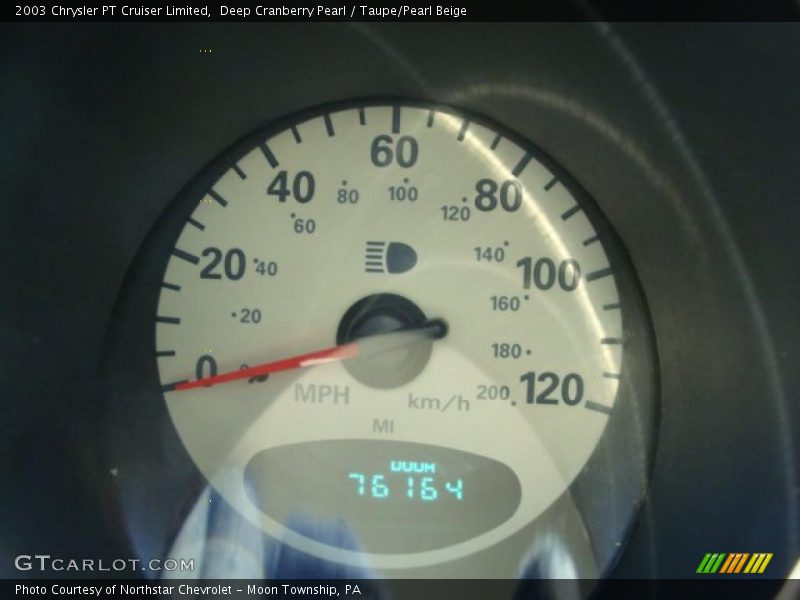 Deep Cranberry Pearl / Taupe/Pearl Beige 2003 Chrysler PT Cruiser Limited