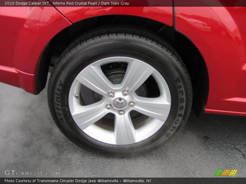 Inferno Red Crystal Pearl / Dark Slate Gray 2010 Dodge Caliber SXT