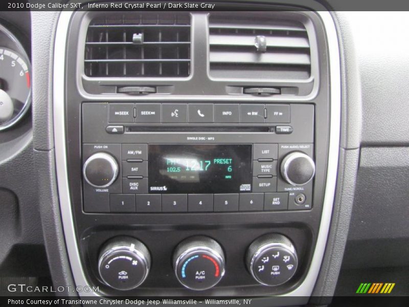 Inferno Red Crystal Pearl / Dark Slate Gray 2010 Dodge Caliber SXT