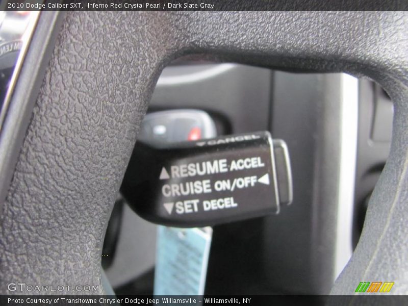 Inferno Red Crystal Pearl / Dark Slate Gray 2010 Dodge Caliber SXT