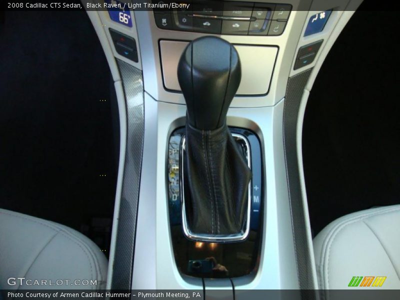 Black Raven / Light Titanium/Ebony 2008 Cadillac CTS Sedan
