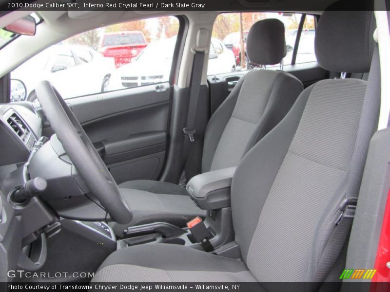 Inferno Red Crystal Pearl / Dark Slate Gray 2010 Dodge Caliber SXT