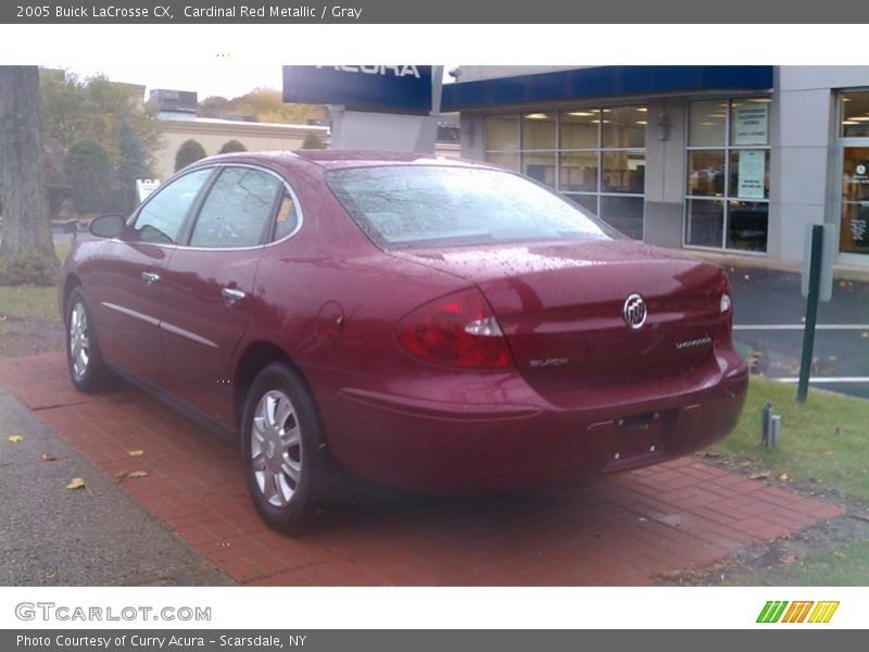 Cardinal Red Metallic / Gray 2005 Buick LaCrosse CX