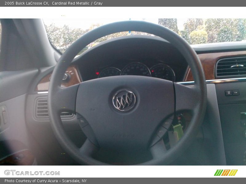 Cardinal Red Metallic / Gray 2005 Buick LaCrosse CX