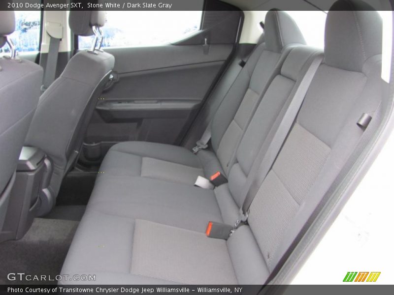 Stone White / Dark Slate Gray 2010 Dodge Avenger SXT