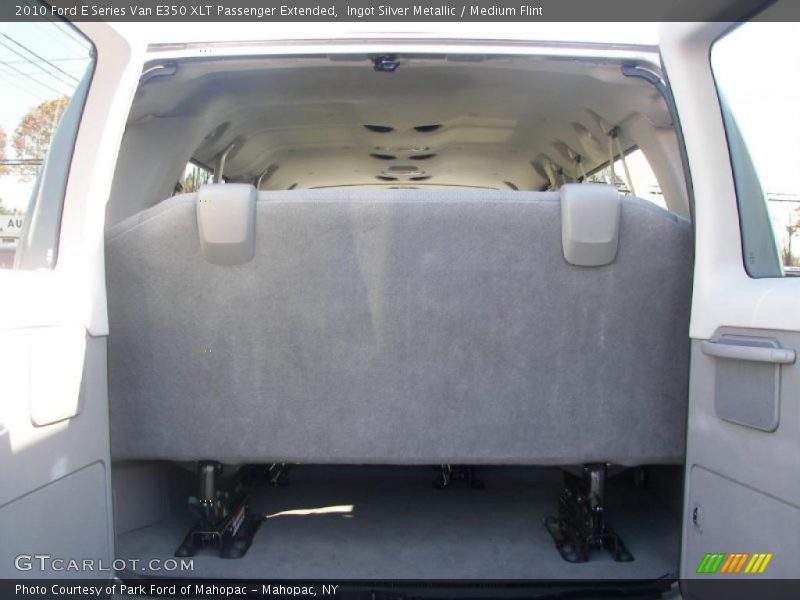 Ingot Silver Metallic / Medium Flint 2010 Ford E Series Van E350 XLT Passenger Extended