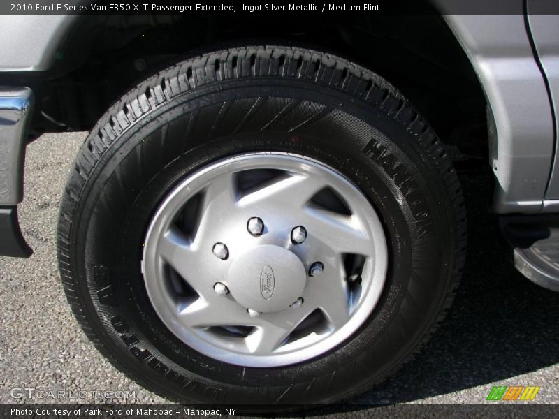 Ingot Silver Metallic / Medium Flint 2010 Ford E Series Van E350 XLT Passenger Extended