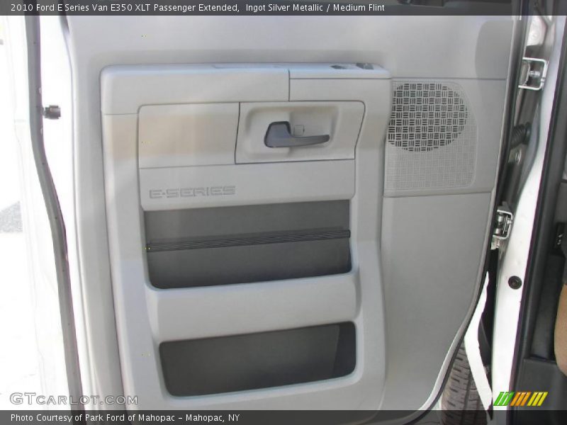 Ingot Silver Metallic / Medium Flint 2010 Ford E Series Van E350 XLT Passenger Extended