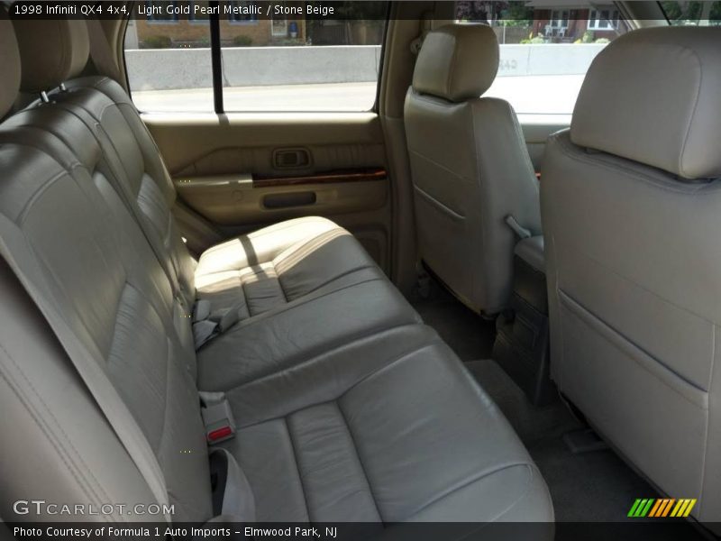 Light Gold Pearl Metallic / Stone Beige 1998 Infiniti QX4 4x4