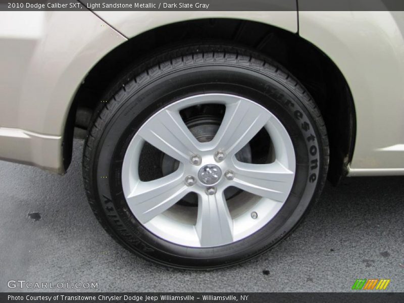 Light Sandstone Metallic / Dark Slate Gray 2010 Dodge Caliber SXT
