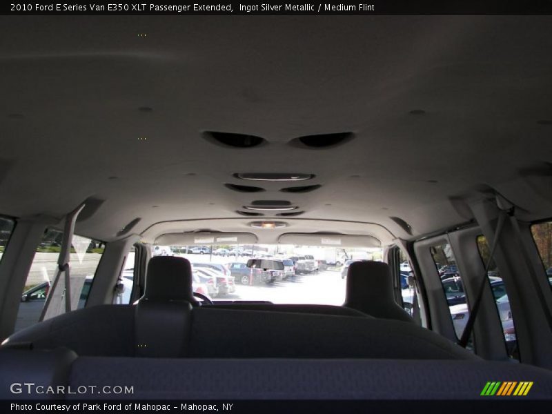 Ingot Silver Metallic / Medium Flint 2010 Ford E Series Van E350 XLT Passenger Extended
