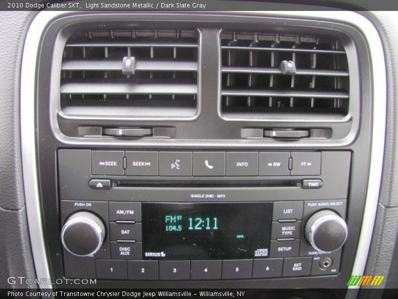 Light Sandstone Metallic / Dark Slate Gray 2010 Dodge Caliber SXT