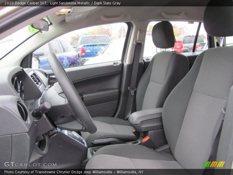 Light Sandstone Metallic / Dark Slate Gray 2010 Dodge Caliber SXT