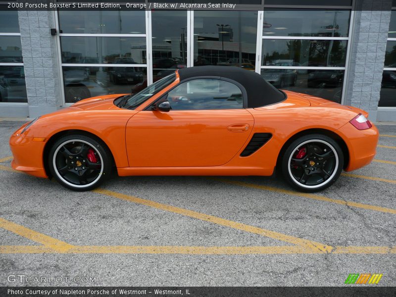 Orange / Black w/ Alcantara Seat Inlay 2008 Porsche Boxster S Limited Edition