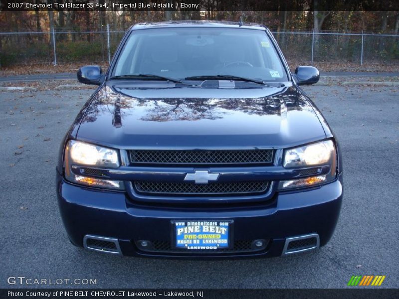 Imperial Blue Metallic / Ebony 2007 Chevrolet TrailBlazer SS 4x4