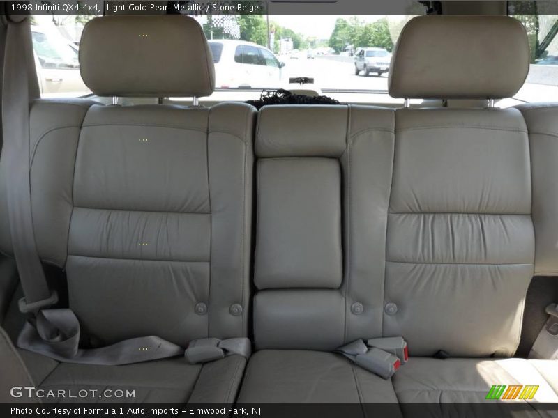 Light Gold Pearl Metallic / Stone Beige 1998 Infiniti QX4 4x4