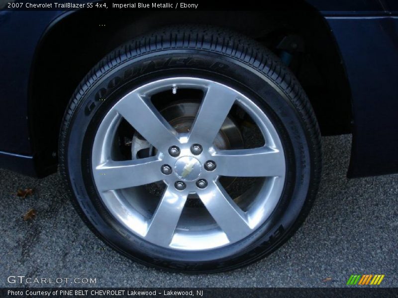 Imperial Blue Metallic / Ebony 2007 Chevrolet TrailBlazer SS 4x4