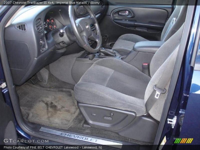 Imperial Blue Metallic / Ebony 2007 Chevrolet TrailBlazer SS 4x4