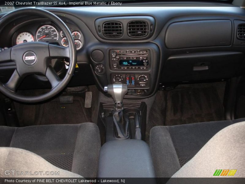 Imperial Blue Metallic / Ebony 2007 Chevrolet TrailBlazer SS 4x4