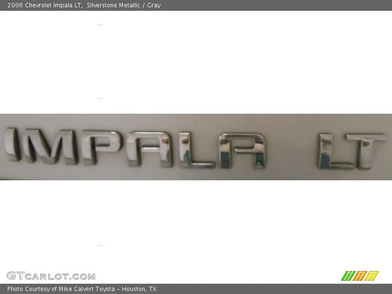 Silverstone Metallic / Gray 2006 Chevrolet Impala LT