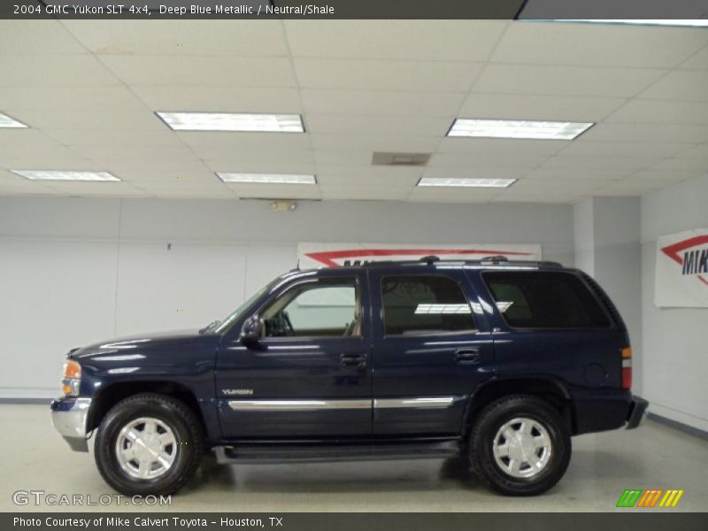 Deep Blue Metallic / Neutral/Shale 2004 GMC Yukon SLT 4x4