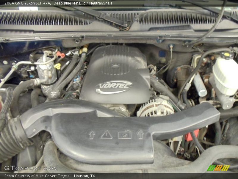 Deep Blue Metallic / Neutral/Shale 2004 GMC Yukon SLT 4x4