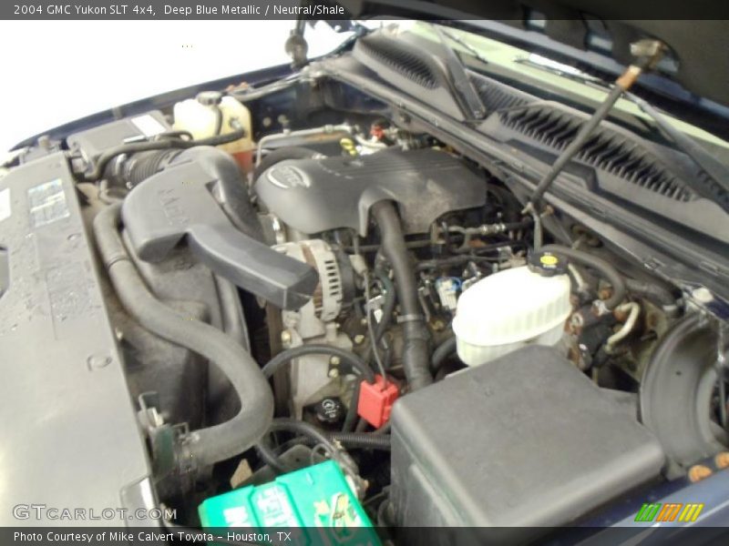 Deep Blue Metallic / Neutral/Shale 2004 GMC Yukon SLT 4x4