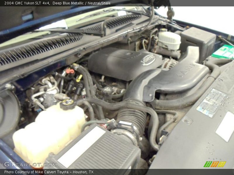 Deep Blue Metallic / Neutral/Shale 2004 GMC Yukon SLT 4x4