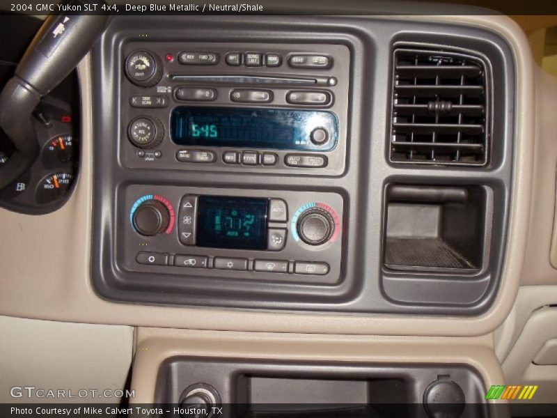 Deep Blue Metallic / Neutral/Shale 2004 GMC Yukon SLT 4x4