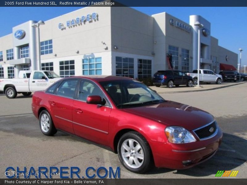 Redfire Metallic / Pebble Beige 2005 Ford Five Hundred SEL