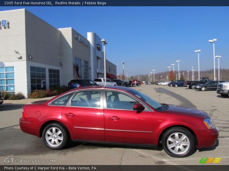 Redfire Metallic / Pebble Beige 2005 Ford Five Hundred SEL