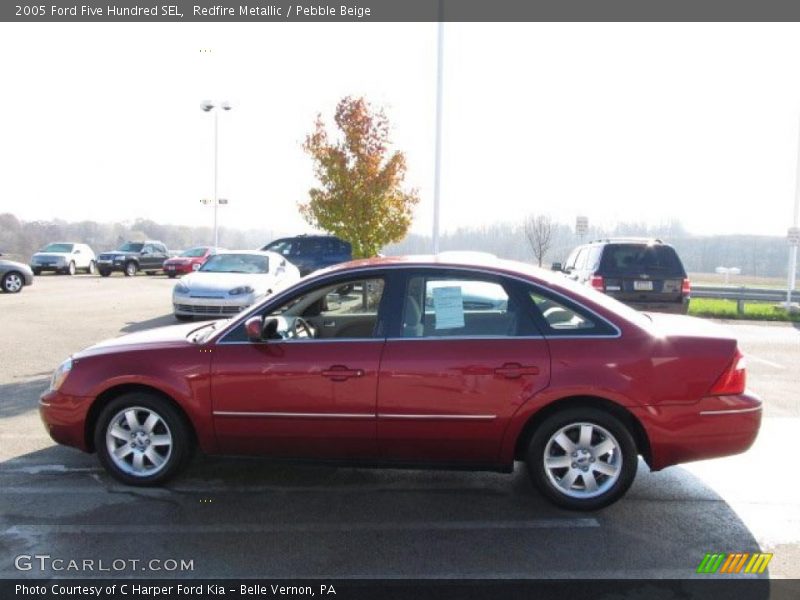 Redfire Metallic / Pebble Beige 2005 Ford Five Hundred SEL