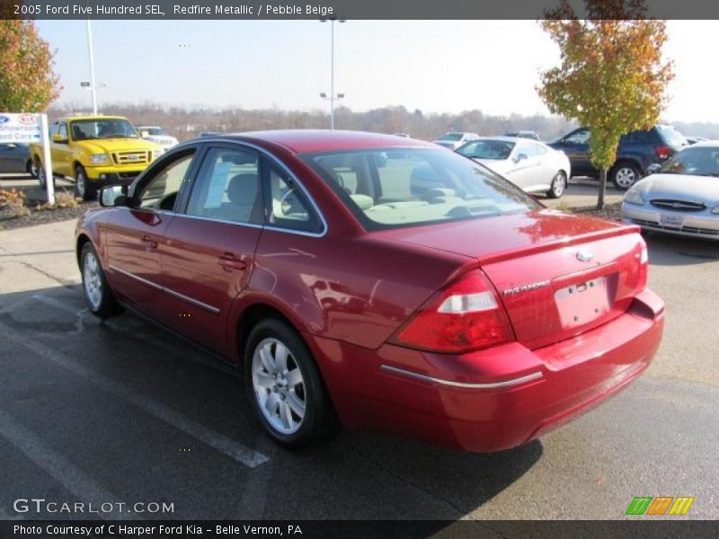 Redfire Metallic / Pebble Beige 2005 Ford Five Hundred SEL