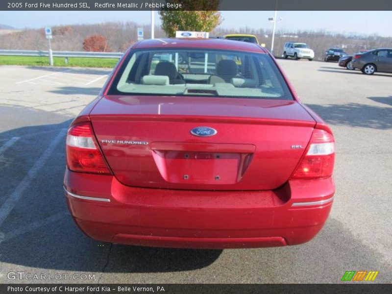 Redfire Metallic / Pebble Beige 2005 Ford Five Hundred SEL