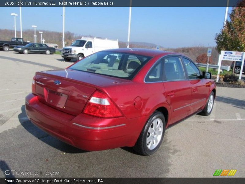 Redfire Metallic / Pebble Beige 2005 Ford Five Hundred SEL