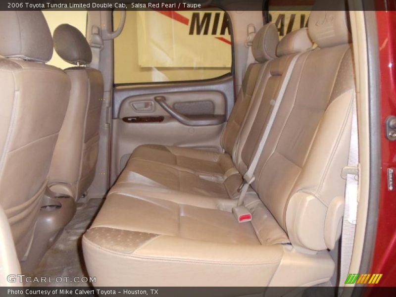 Salsa Red Pearl / Taupe 2006 Toyota Tundra Limited Double Cab