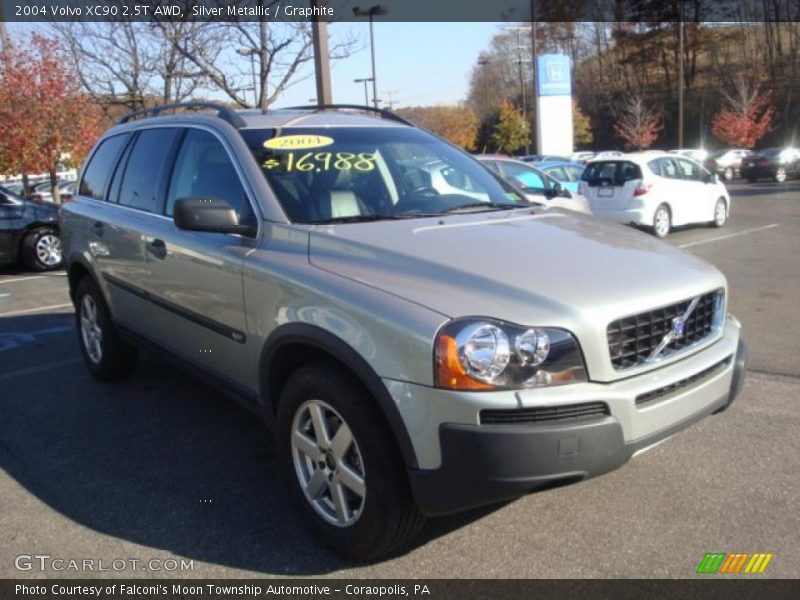 Silver Metallic / Graphite 2004 Volvo XC90 2.5T AWD