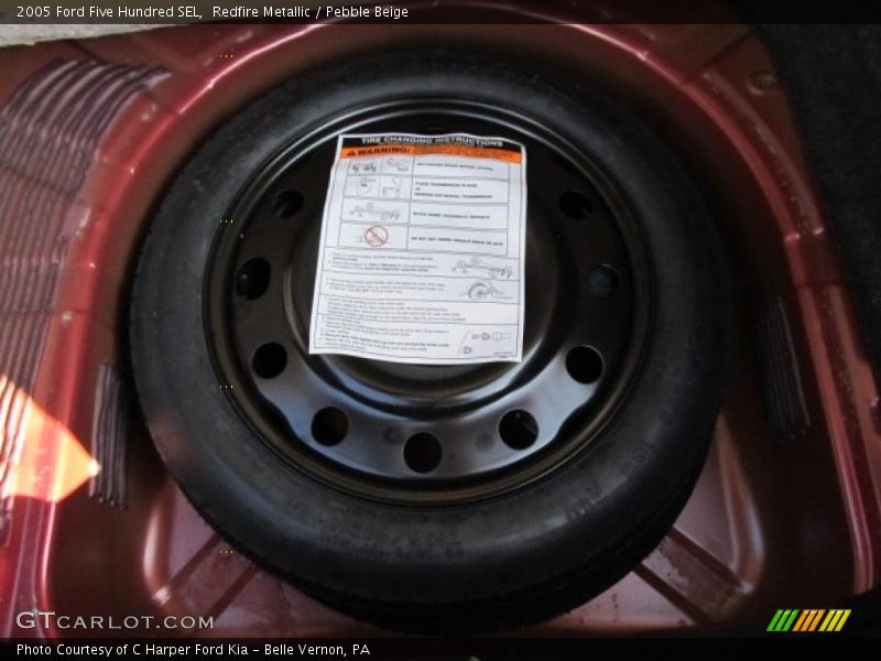 Redfire Metallic / Pebble Beige 2005 Ford Five Hundred SEL