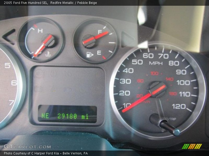 Redfire Metallic / Pebble Beige 2005 Ford Five Hundred SEL