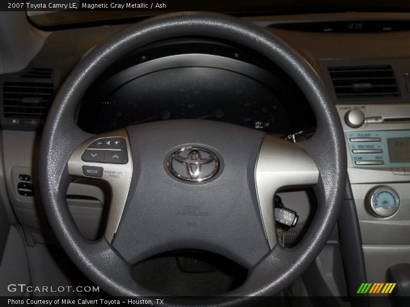 Magnetic Gray Metallic / Ash 2007 Toyota Camry LE