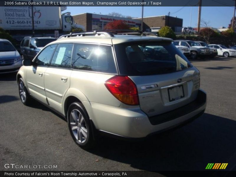 Champagne Gold Opalescent / Taupe 2006 Subaru Outback 3.0 R L.L.Bean Edition Wagon