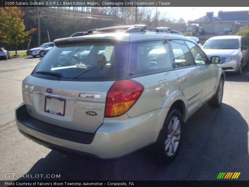 Champagne Gold Opalescent / Taupe 2006 Subaru Outback 3.0 R L.L.Bean Edition Wagon